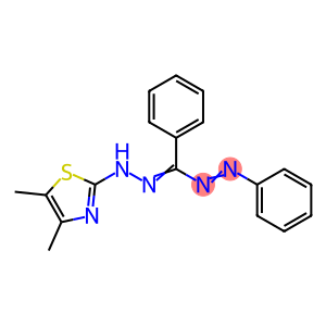 1-(4,5-Dimethylthiazol-2-yl)-3,5-diphenylformazan,  Thiazolyl  blue  formazan