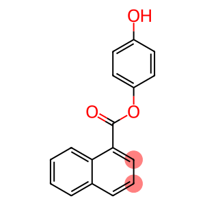 1-Naphthalenecarboxylic acid, 4-hydroxyphenyl ester