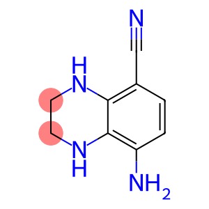 5-Quinoxalinecarbonitrile,  8-amino-1,2,3,4-tetrahydro-