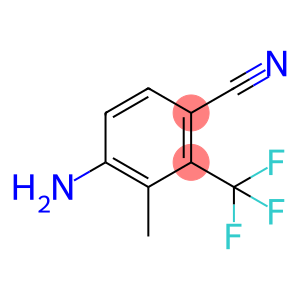 Benzonitrile, 4-amino-3-methyl-2-(trifluoromethyl)- (9CI)