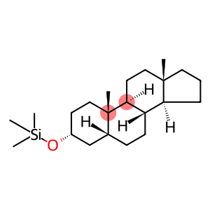 Silane, [[(3α,5β)-androstan-3-yl]oxy]trimethyl- (9CI)