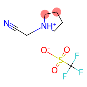 N-Cyanomethylpyrrolidinium triflate