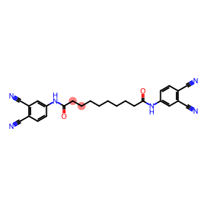 N,N'-bis(3,4-dicyanophenyl)sebacamide