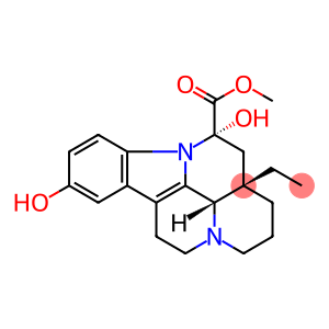 Eburnamenine-14-carboxylic acid, 14,15-dihydro-10,14-dihydroxy-, methyl ester, (3α,14β,16α)- (9CI)