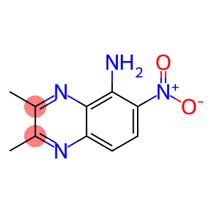 5-Quinoxalinamine, 2,3-dimethyl-6-nitro-