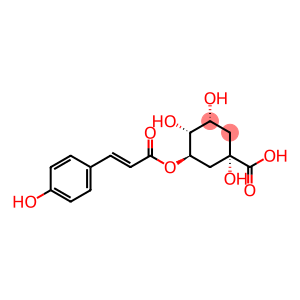 Cyclohexanecarboxylic acid, 1,3,4-trihydroxy-5-[[(2E)-3-(4-hydroxyphenyl)-1-oxo-2-propen-1-yl]oxy]-, (1S,3R,4R,5R)-