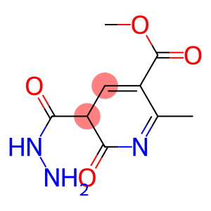 3,5-Pyridinedicarboxylicacid,1,2-dihydro-6-methyl-2-oxo-,5-methylester,3-hydrazide(9CI)