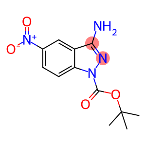 3-Amino-5-nitro-indazole-1-carboxylic acid tert-butyl ester