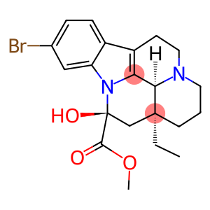 Eburnamenine-14-carboxylic acid, 11-bromo-14,15-dihydro-14-hydroxy-, methyl ester, (3α,14β,16α)-