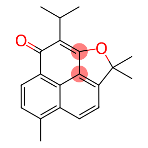 9-Isopropyl-2,2,5-trimethylphenaleno[1,9-bc]furan-8(2H)-one