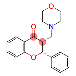 cis-3-(Morpholinomethyl)flavanone