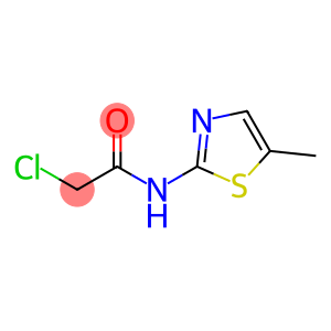 2-chloro-N-(5-methyl-2-thiazolyl)acetamide