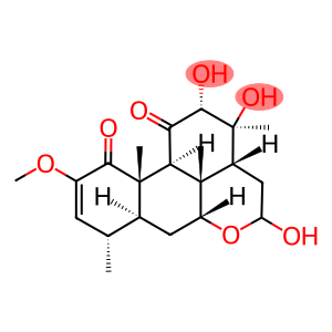 12α,13,16-Trihydroxy-2-methoxypicras-2-ene-1,11-dione