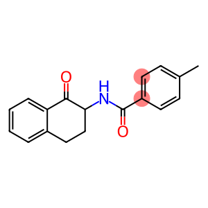 4-METHYL-N-(1-OXO-1,2,3,4-TETRAHYDRO-2-NAPHTHALENYL)BENZENECARBOXAMIDE