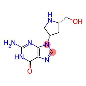 2-Amino-9-((3S,5S)-5-(hydroxymethyl)pyrrolidin-3-yl)-1H-purin-6(9H)-one