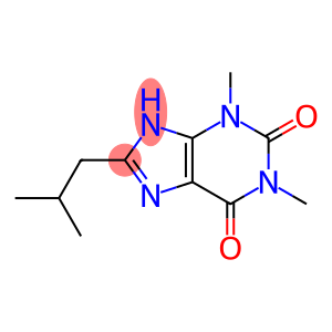 1,3-Dimethyl-8-(2-methylpropyl)-1H-purine-2,6(3H,7H)-dione