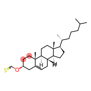Cholest-5-en-3-ol (3β)-, methanethioate (9CI)