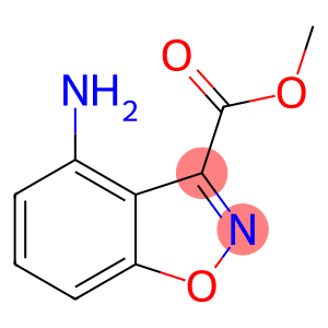 1,2-Benzisoxazole-3-carboxylicacid,4-amino-,methylester(9CI)