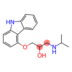 1-(9H-咔唑-4-基氧代)-3-(异丙基氨基)-2-丙醇