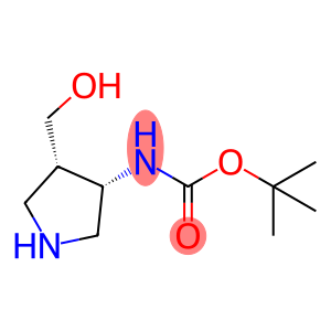 Carbamic acid, [(3S,4S)-4-(hydroxymethyl)-3-pyrrolidinyl]-, 1,1-dimethylethyl