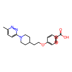 Benzoic acid, 4-[2-[1-(6-methyl-3-pyridazinyl)-4-piperidinyl]ethoxy]-