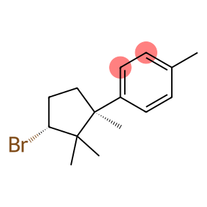 1-[(1S,3R)-3-Bromo-1,2,2-trimethylcyclopentyl]-4-methylbenzene