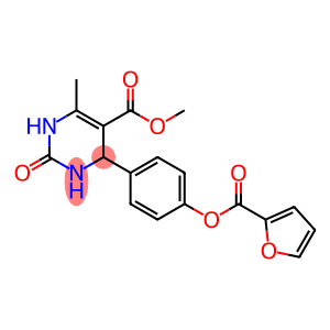 5-Pyrimidinecarboxylic acid, 4-[4-[(2-furanylcarbonyl)oxy]phenyl]-1,2,3,4-tetrahydro-6-methyl-2-oxo-, methyl ester