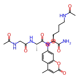 L-Lysinamide, N-acetylglycyl-L-alanyl-N6-acetyl-N-(4-methyl-2-oxo-2H-1-benzopyran-7-yl)-