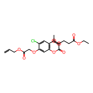 ethyl 3-[6-chloro-4-methyl-2-oxo-7-(2-oxo-2-prop-2-enoxyethoxy)chromen-3-yl]propanoate