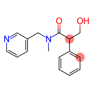 Benzeneacetamide, α-(hydroxymethyl)-N-methyl-N-(3-pyridinylmethyl)-