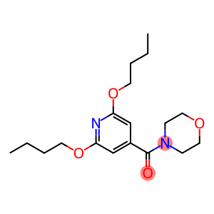 4-(2,6-Dibutoxyisonicotinoyl)morpholine