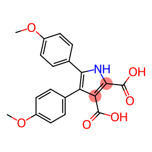 4,5-Bis(p-methoxyphenyl)-1H-pyrrole-2,3-dicarboxylic acid