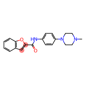 2-Benzofurancarboxamide,N-[4-(4-methyl-1-piperazinyl)phenyl]-(9CI)