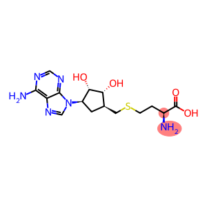 L-Homocysteine, S-[[(1S,2R,3S,4R)-4-(6-amino-9H-purin-9-yl)-2,3-dihydroxycyclopentyl]methyl]-