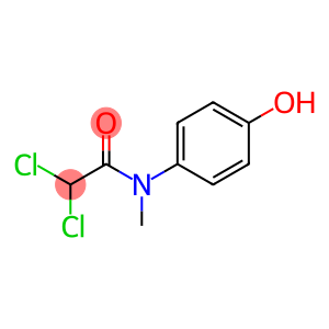 2,2-dichloro-N-(4-hydroxyphenyl)-N-methyl-ethanamide