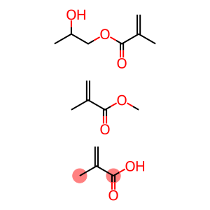 2-甲基-2-丙烯酸与2-甲基-2-丙烯酸2-羟基丙基酯和2-甲基-2-丙烯酸甲酯的聚合物