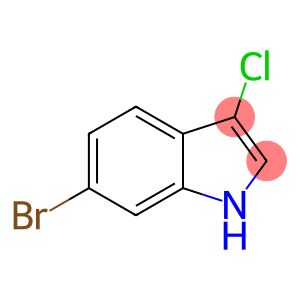 6-溴-3-氯-1H-吲哚