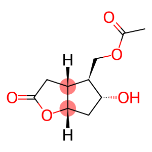 (3AR,4S,5R,6AS)-4-[(乙酰氧基)甲基]六氢-5-羟基-2H-环戊并[B]呋喃-2-酮