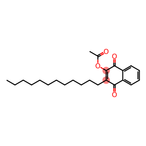 3-Acetyloxy-2-dodecyl-1,4-naphthoquinone