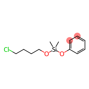 Benzene, [[(4-chlorobutoxy)dimethylsilyl]oxy]-