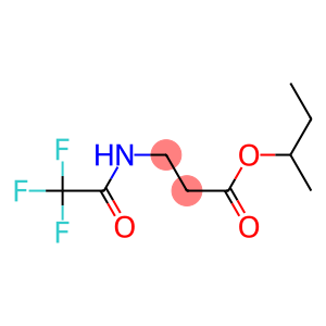 N-(Trifluoroacetyl)-β-alanine 1-methylpropyl ester