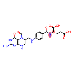 N-(4-{[(2-amino-5-formyl-4-oxo-1,4,5,6,7,8-hexahydropteridin-6-yl)methyl]amino}benzoyl)glutamic acid