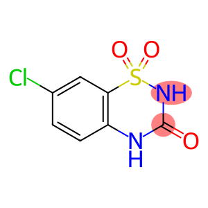 7-chloro-2H-benzo[e][1,2,4]thiadiazin-3(4H)-one 1,1-dioxide