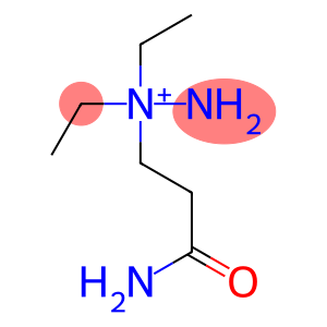 Hydrazinium,  1-(3-amino-3-oxopropyl)-1,1-diethyl-  (9CI)