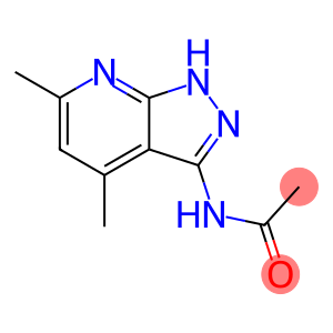 Acetamide, N-(4,6-dimethyl-1H-pyrazolo[3,4-b]pyridin-3-yl)-