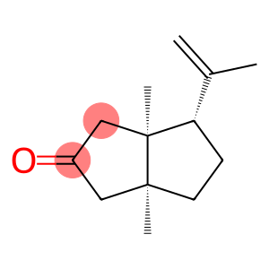 2(1H)-Pentalenone,hexahydro-3a,6a-dimethyl-4-(1-methylethenyl)-,(3aS,4S,6aS)-(9CI)