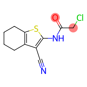 2-氯-N-(3-氰基-4,5,6,7-四氢-1-苯并噻吩-2-基)乙酰胺