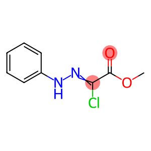 Acetic acid, 2-chloro-2-(2-phenylhydrazinylidene)-, methyl ester