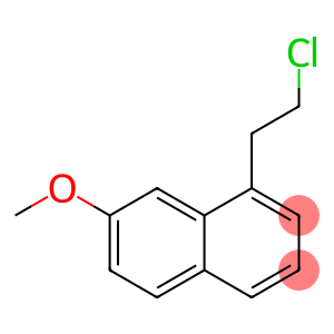 Naphthalene, 1-(2-chloroethyl)-7-methoxy-