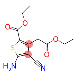 5-氨基-4-氰基-3-(2-乙氧基-2-氧代乙基)-2-噻吩甲酸乙酯